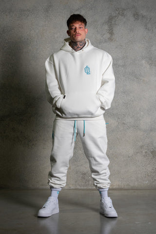 OL SERIES HOODIE - SOFT WHITE - On Lock Apparel XS HOODIES
