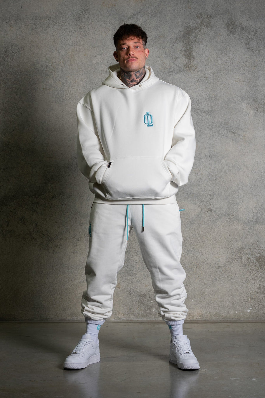 OL SERIES HOODIE - SOFT WHITE - On Lock Apparel XS HOODIES