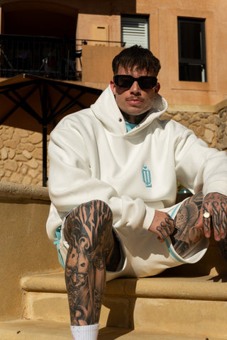 OL SERIES HOODIE - SOFT WHITE - On Lock Apparel XS HOODIES