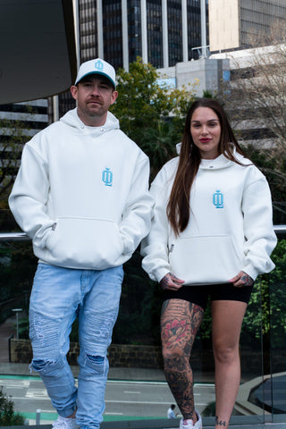 OL SERIES HOODIE - SOFT WHITE - On Lock Apparel XS HOODIES