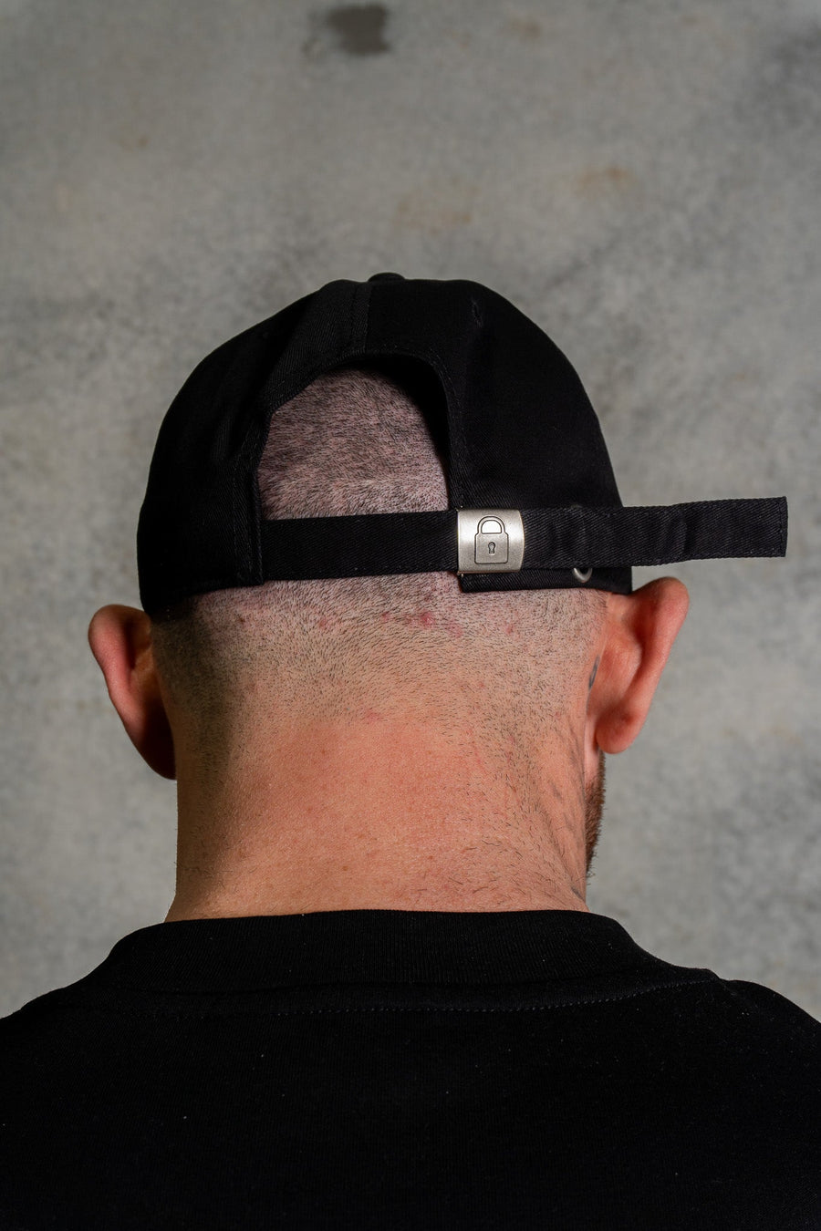 OL SERIES STRAP BACK - PITCH BLACK FT. PINK - On Lock Apparel Default Title HEADWEAR