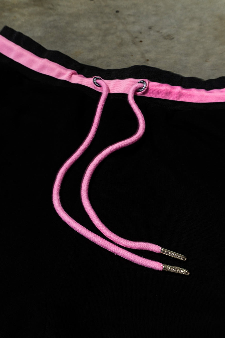 OL SERIES SWEATPANTS - PITCH BLACK FT. PINK - On Lock Apparel XS SWEATPANTS