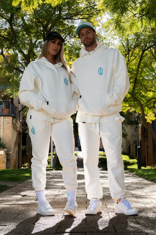 OL SERIES SWEATPANTS - SOFT WHITE - On Lock Apparel XS SWEATPANTS
