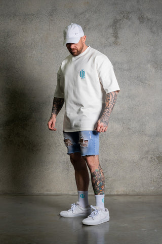 OL SERIES TEE - SOFT WHITE - On Lock Apparel XS TEES