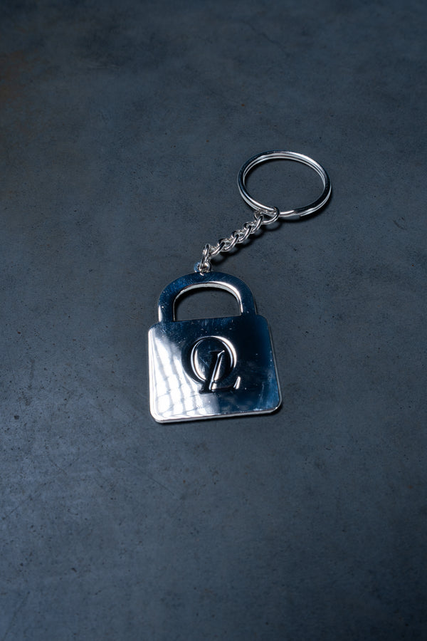 ON LOCK KEYCHAIN