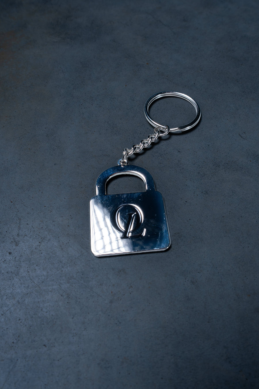 On Lock Keychain