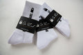 PADLOCK SOCKS 3PK - WHITE