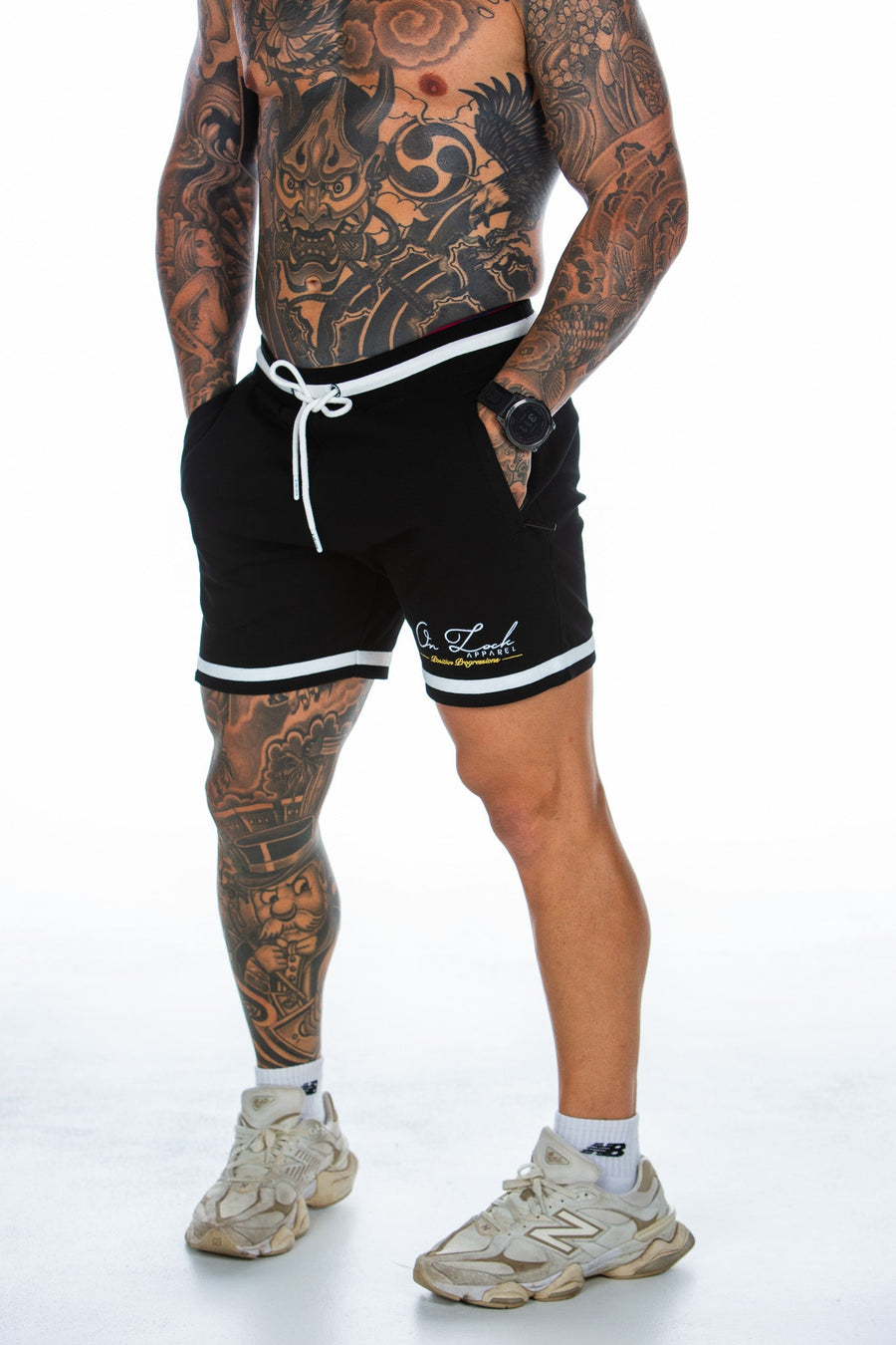 POSITIVE PROGRESSIONS SHORTS - PITCH BLACK - On Lock Apparel XS SHORTS
