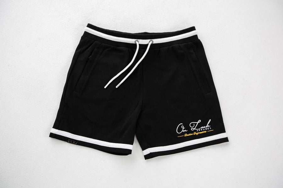POSITIVE PROGRESSIONS SHORTS - PITCH BLACK - On Lock Apparel XS SHORTS