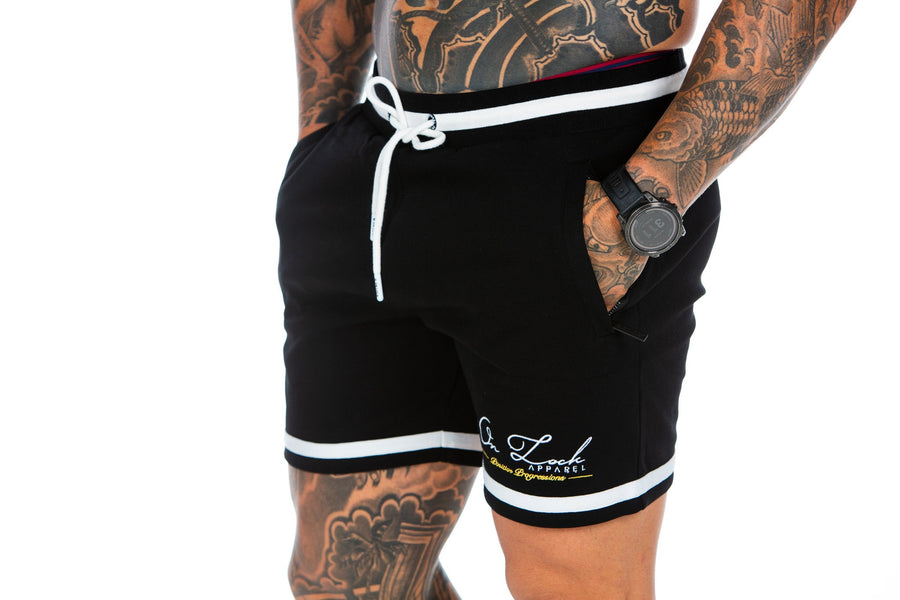 POSITIVE PROGRESSIONS SHORTS - PITCH BLACK - On Lock Apparel XS SHORTS