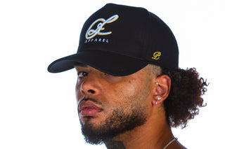 POSITIVE PROGRESSIONS STRAP BACK - PITCH BLACK - #HEADWEAROn Lock Apparel