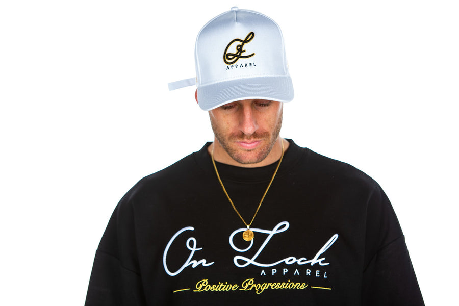 POSITIVE PROGRESSIONS STRAP BACK - SOFT WHITE - On Lock Apparel Default Title HEADWEAR