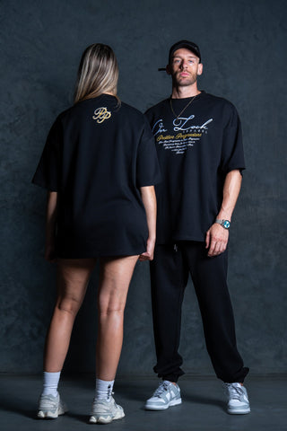 POSITIVE PROGRESSIONS TEE - BLACK FT. GOLD - TEESOn Lock Apparel35751854440817