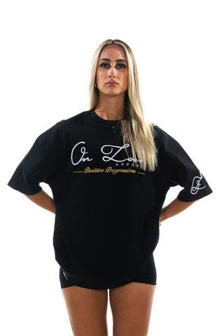 POSITIVE PROGRESSIONS TEE - PITCH BLACK - #TEESOn Lock Apparel