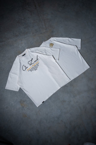 POSITIVE PROGRESSIONS TEE - SOFT WHITE - TEESOn Lock Apparel35751853848305