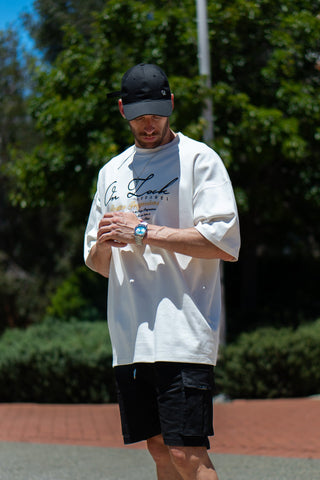 POSITIVE PROGRESSIONS TEE - SOFT WHITE - TEESOn Lock Apparel35751853848305