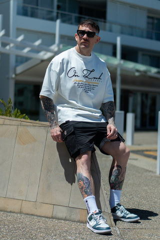 POSITIVE PROGRESSIONS TEE - SOFT WHITE - TEESOn Lock Apparel35751853848305