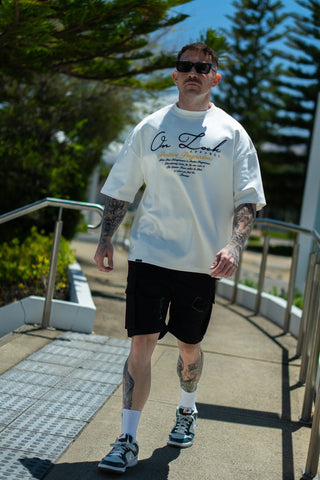 POSITIVE PROGRESSIONS TEE - SOFT WHITE - TEESOn Lock Apparel35751853848305