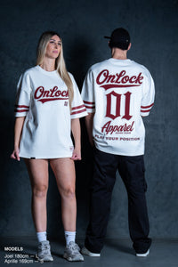 PYP JERSEY - WHITE ft. BLOOD RED