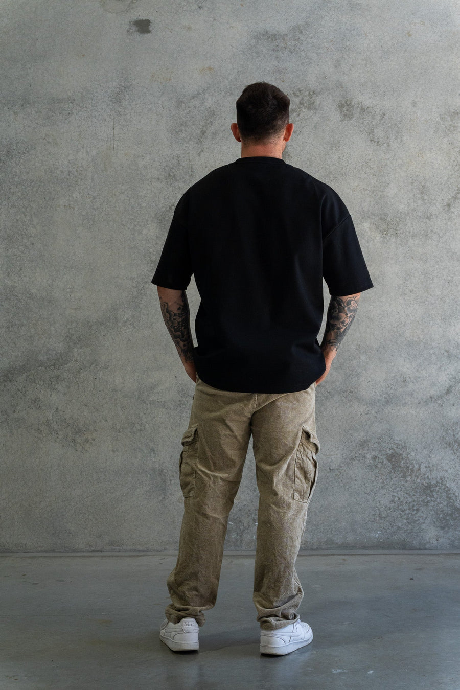 SIMPLICITY TEE - PITCH BLACK - On Lock Apparel XS TEES