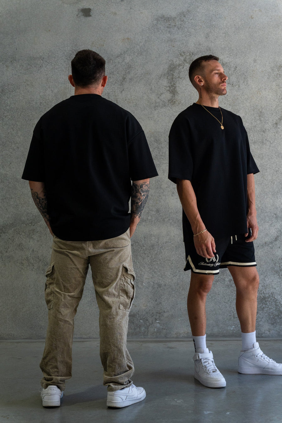 SIMPLICITY TEE - PITCH BLACK - On Lock Apparel XS TEES