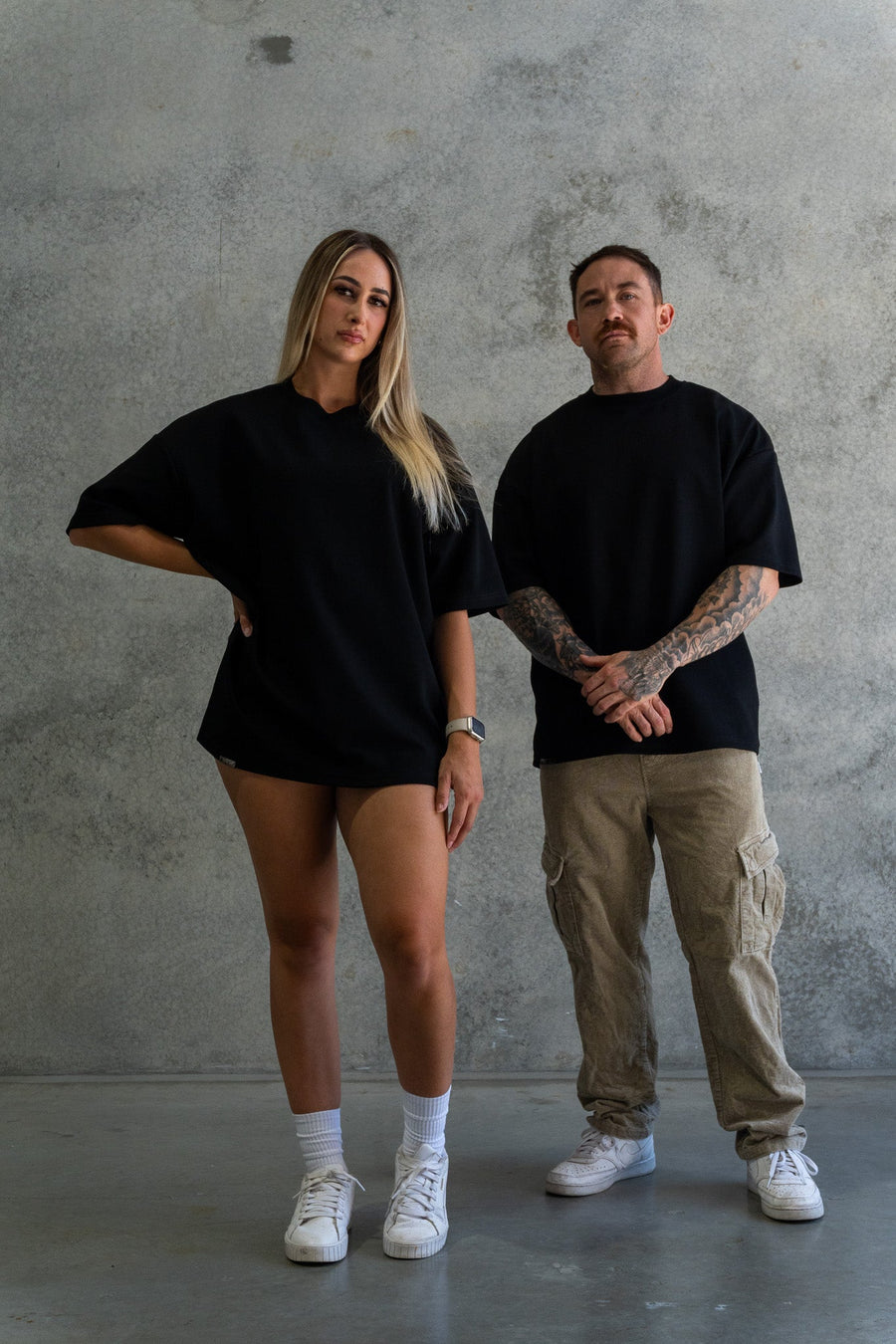 SIMPLICITY TEE - PITCH BLACK - On Lock Apparel XS TEES