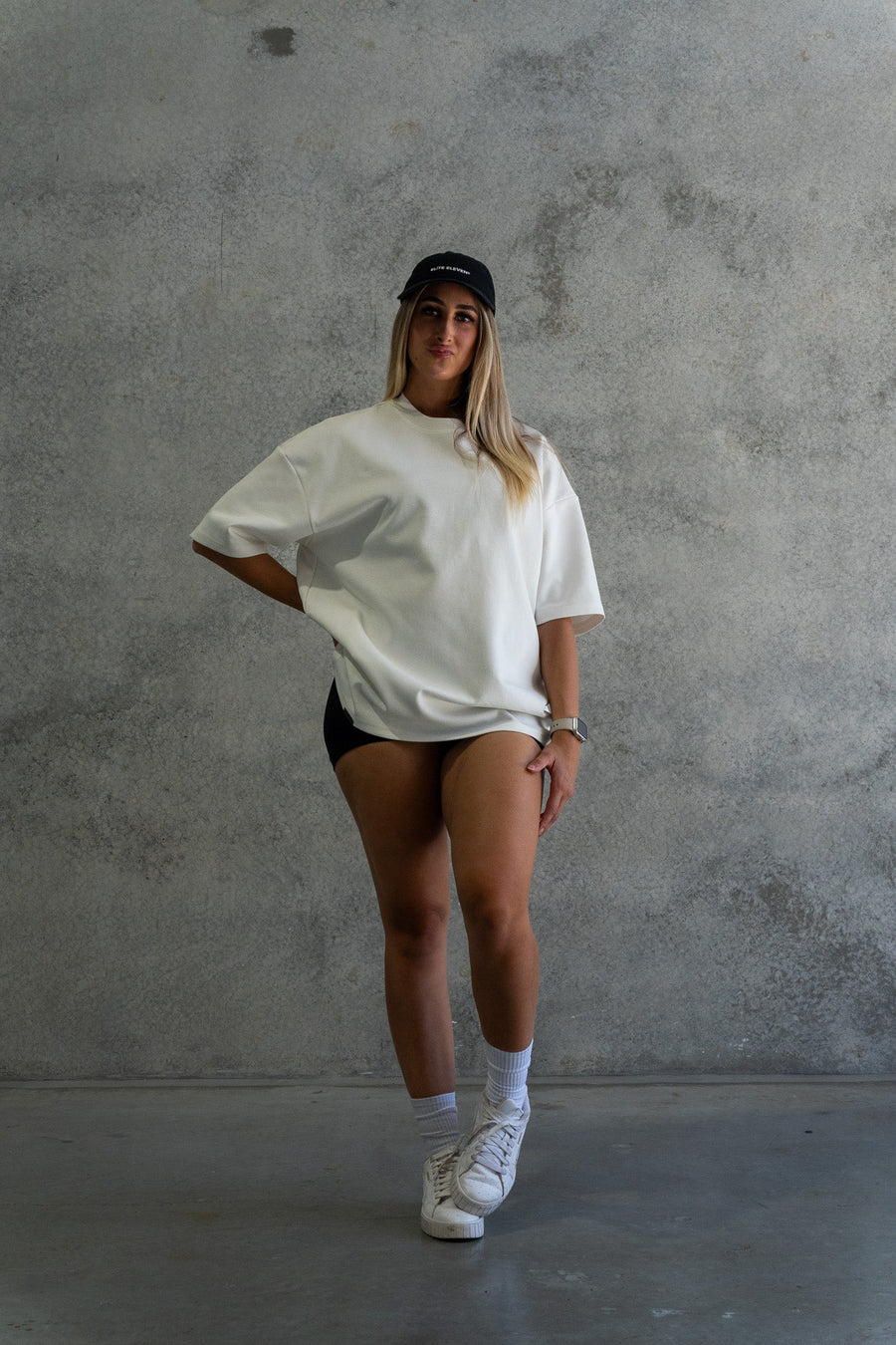 SIMPLICITY TEE - SOFT WHITE - On Lock Apparel XS TEES