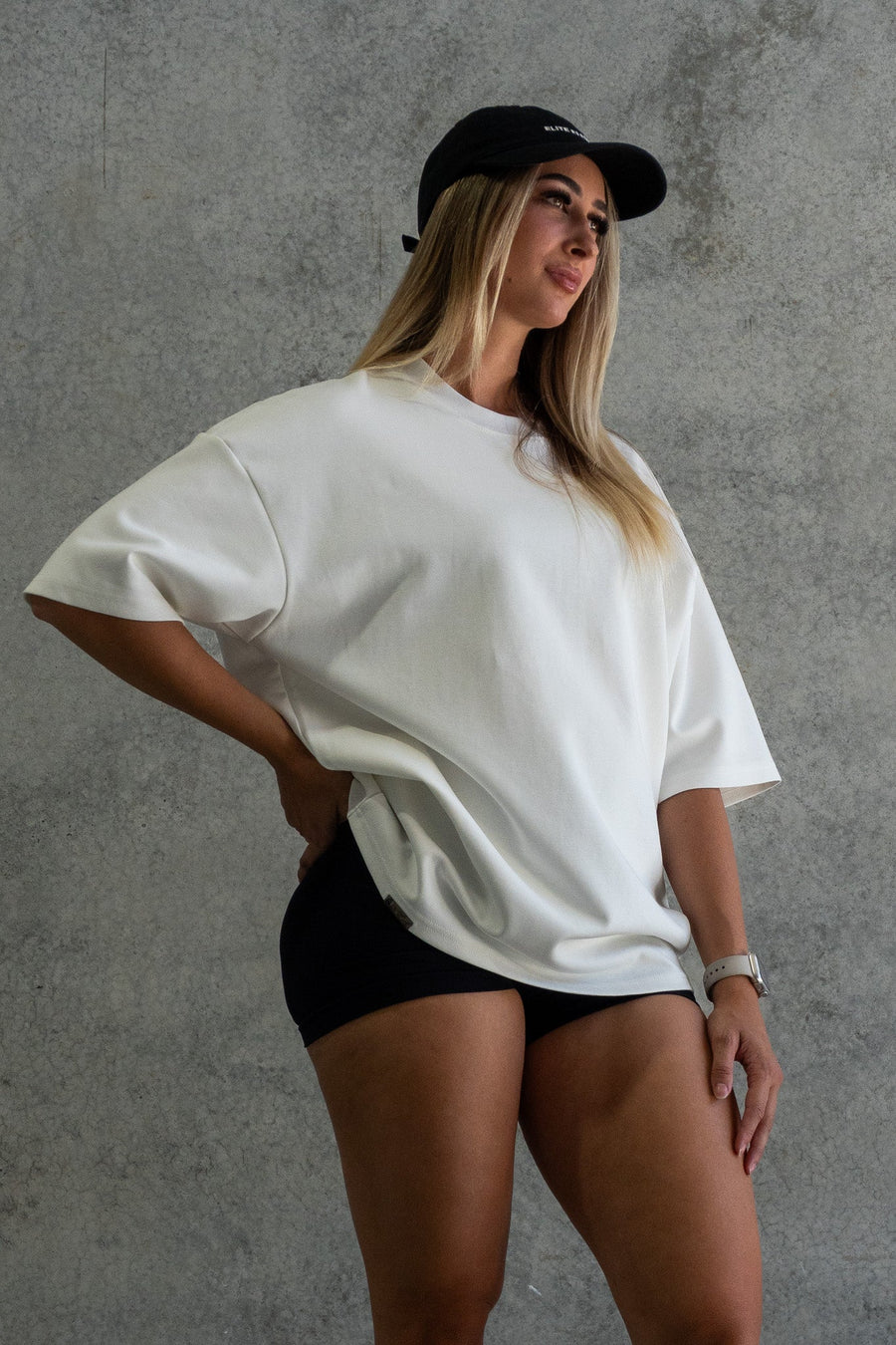 SIMPLICITY TEE - SOFT WHITE - On Lock Apparel XS TEES