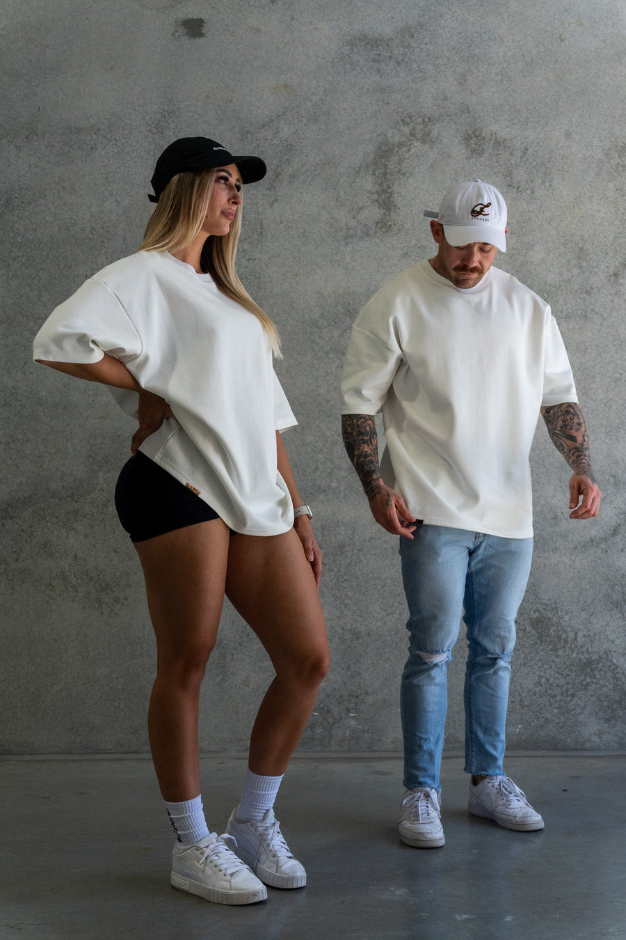SIMPLICITY TEE - SOFT WHITE - On Lock Apparel XS TEES