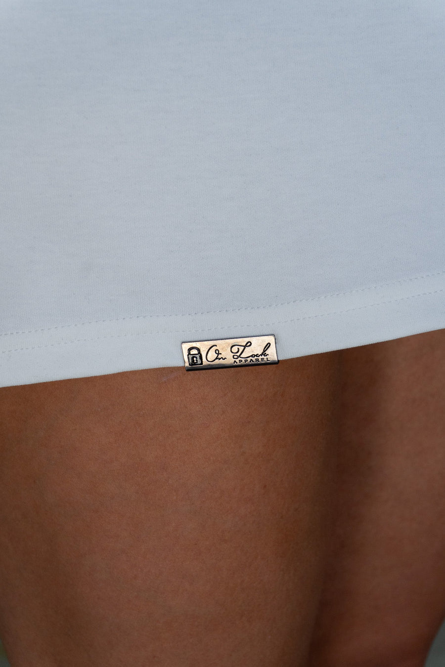 SIMPLICITY TEE - SOFT WHITE - On Lock Apparel XS TEES
