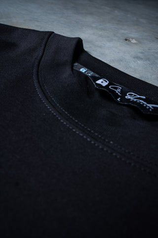 SUPREME TEE - BLACK FT. BB BLUE - TEESOn Lock Apparel35751854034065