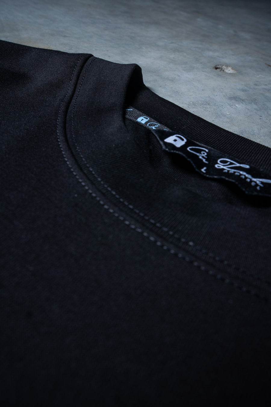 SUPREME TEE - BLACK FT. BB BLUE - TEESOn Lock Apparel35751854034065