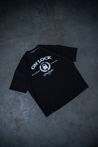 SUPREME TEE - BLACK FT. BB BLUE - TEESOn Lock Apparel35751854034065