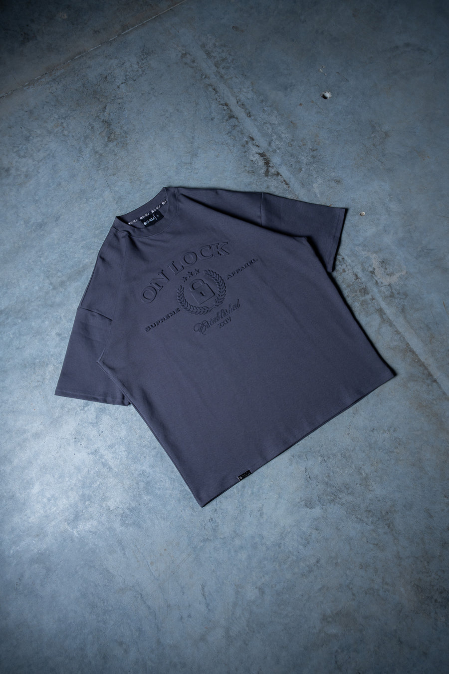 Supreme Tee - Charcoal